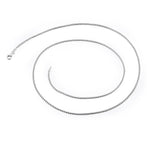 Sterling Silver Round Box Chain Necklace 1.75mm