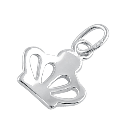 Sterling Silver Crown Pendant