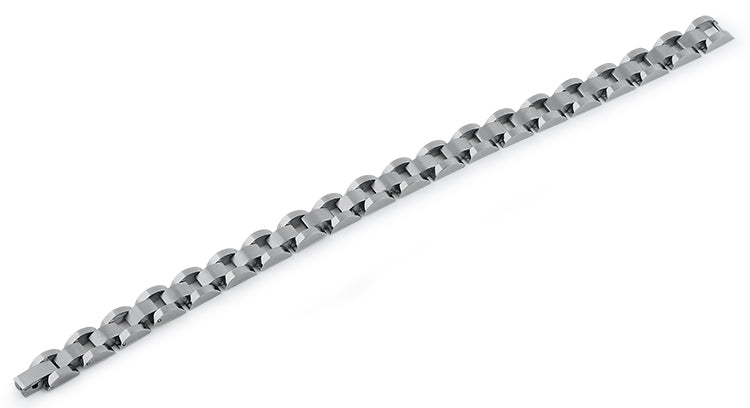 Stainless Steel Rounded Link Bracelet Stainless Steel Rounded Link Bracelet