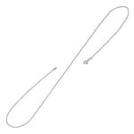 Sterling Silver Bead Diamond Cut Chain 1.0mm