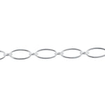 Sterling Silver Oval Links Bracelet