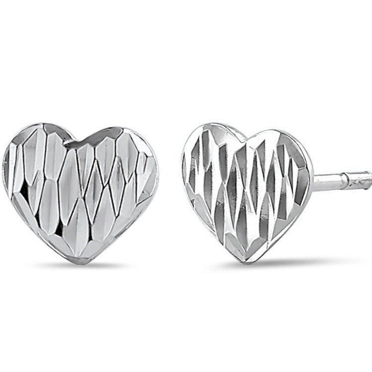 Sterling Silver Hearts