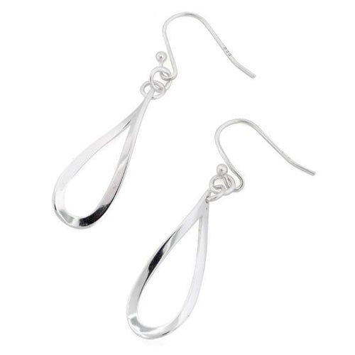 Sterling Silver Freeform Dangle Earrings