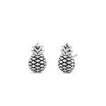 Sterling Silver Pineapple Earrings