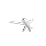Sterling SIlver Airplane Stud Earrings