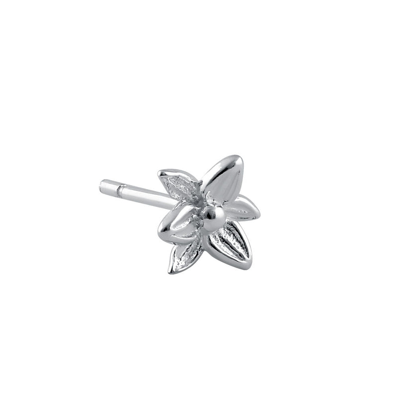 Sterling Silver Daffodil Earrings