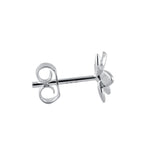 Sterling Silver Daffodil Earrings