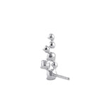 Sterling Silver Dazzle Climber Earrings