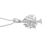 Sterling Silver Tree Necklace