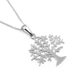 Sterling Silver Tree Necklace