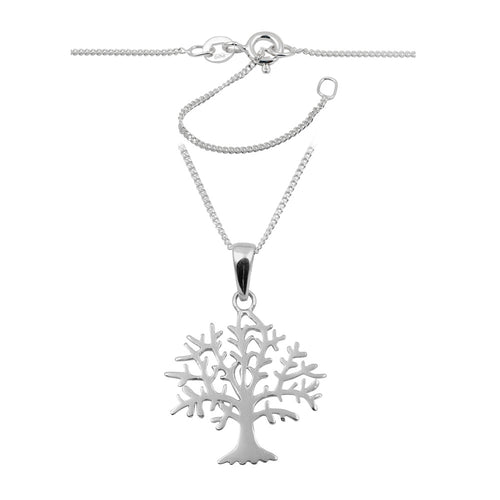 Sterling Silver Tree Necklace
