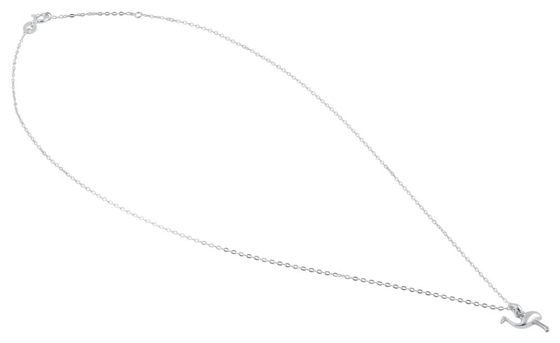 Sterling Silver Ostric Necklace