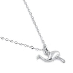 Sterling Silver Ostrich Necklace