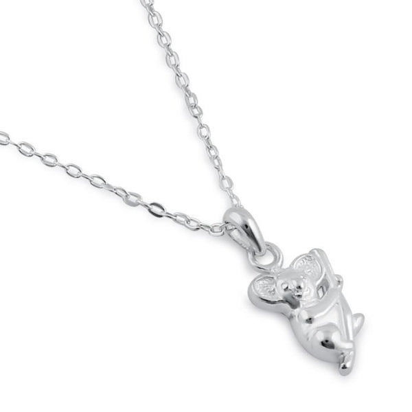 Sterling Silver Koala Necklace