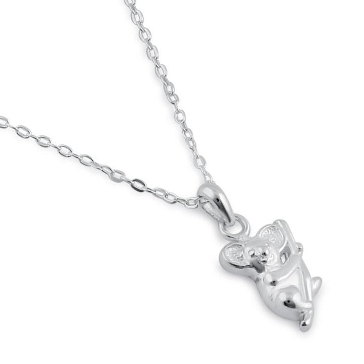 Sterling Silver Koala Necklace