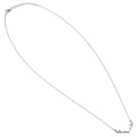 Sterling Silver Dainty Antlers Necklace