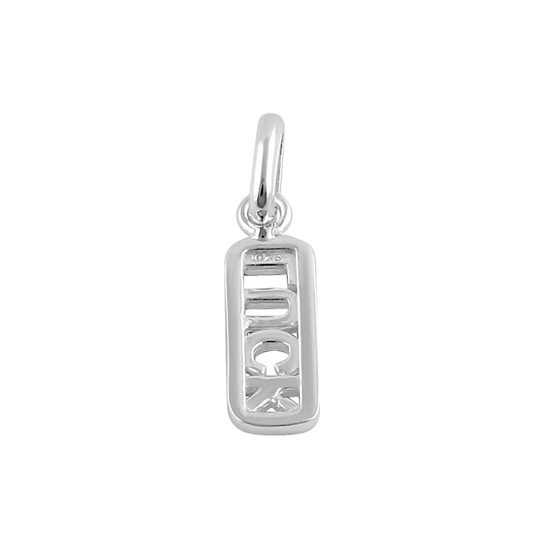 Sterling Silver Luck Pendant