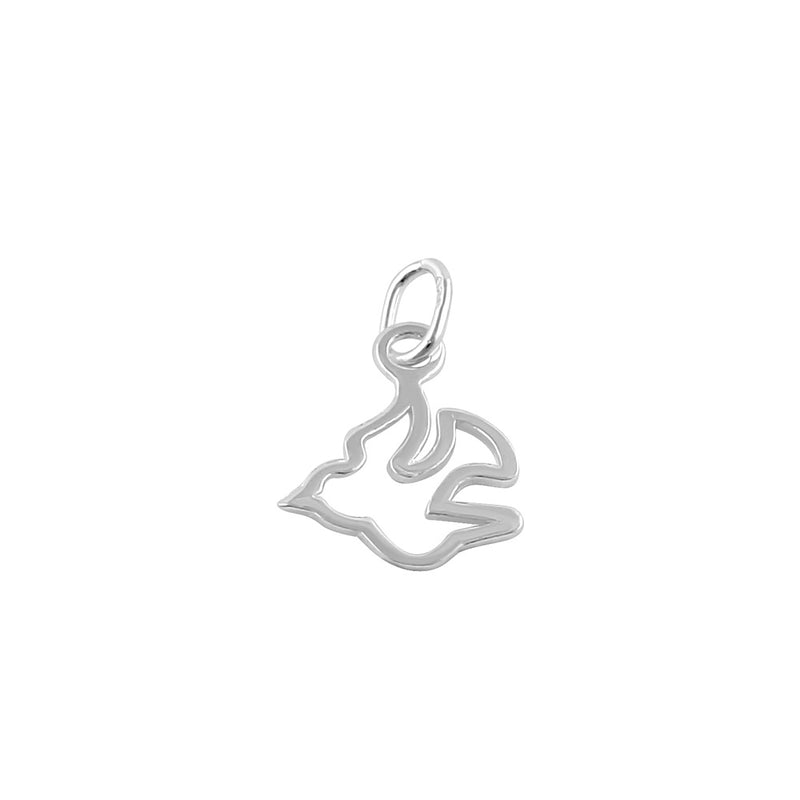 Sterling Silver Flying Dove Pendant