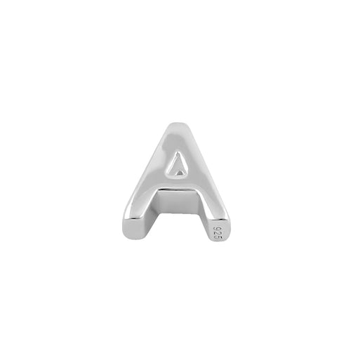 Sterling Silver Capital "A" Pendant