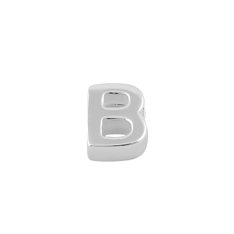 Sterling Silver Capital "B" Pendant