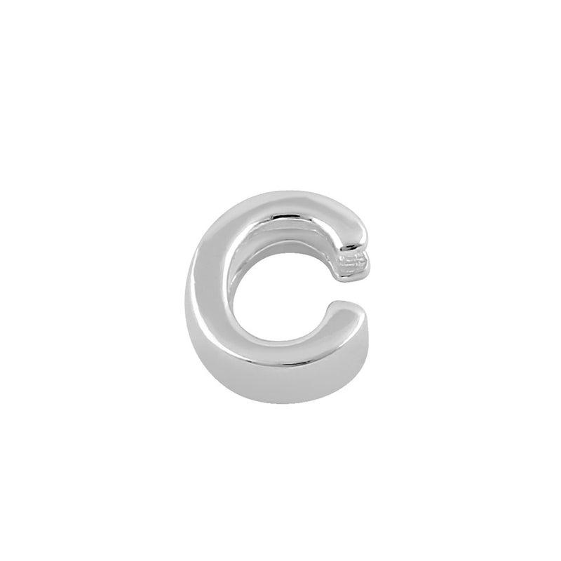 Sterling Silver Capital "C" Pendant