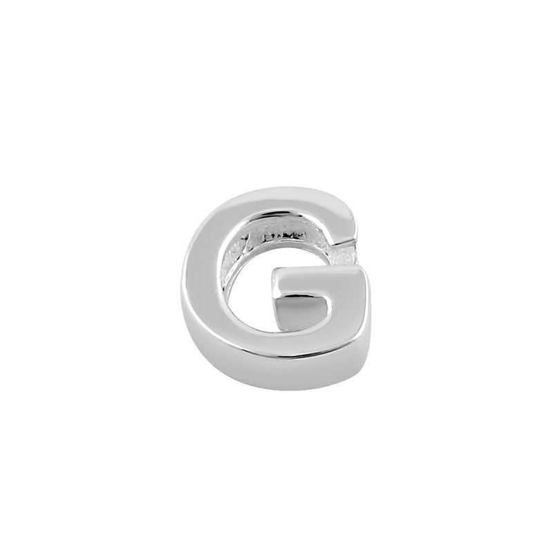 Sterling Silver Capital "G" Pendant