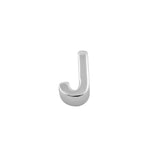 Sterling Silver Capital "J" Pendant