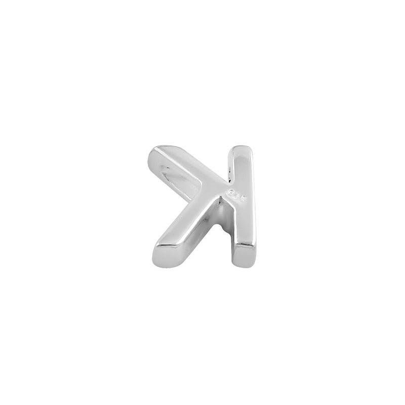 Sterling Silver Capital "K" Pendant