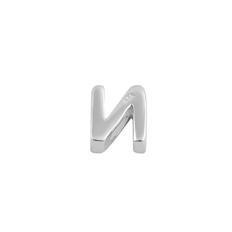 Sterling Silver Capital "N" Pendant