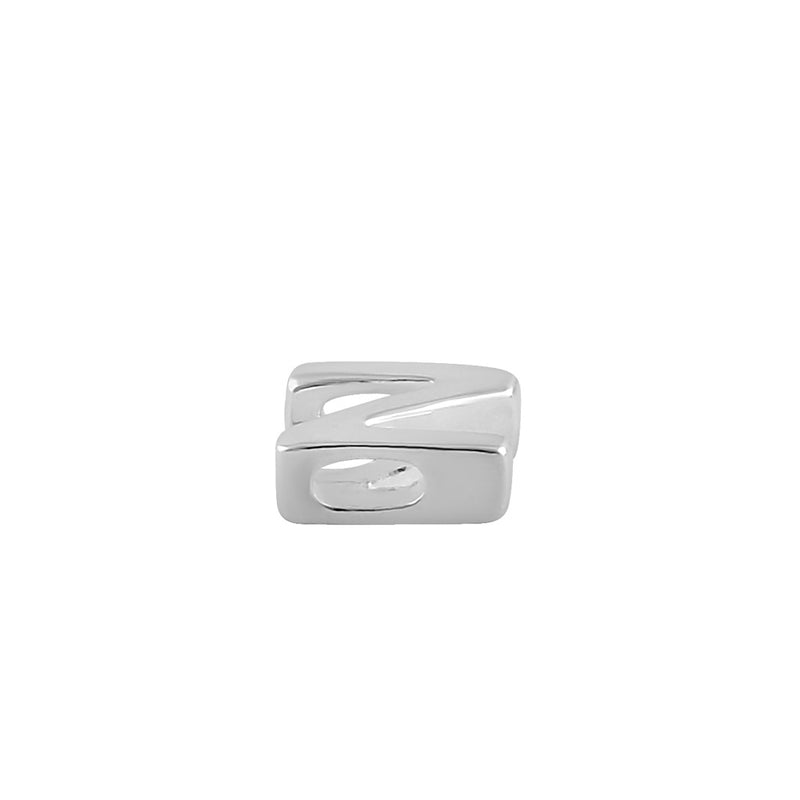 Sterling Silver Capital "N" Pendant