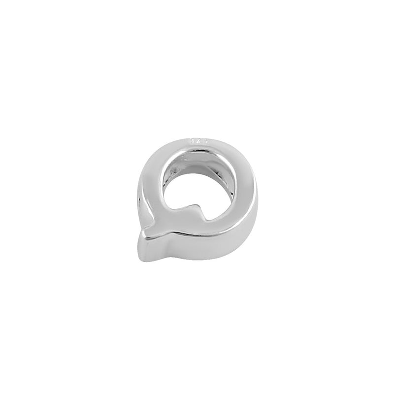Sterling Silver Capital "Q" Pendant