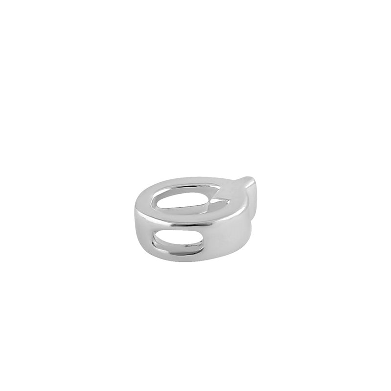 Sterling Silver Capital "Q" Pendant