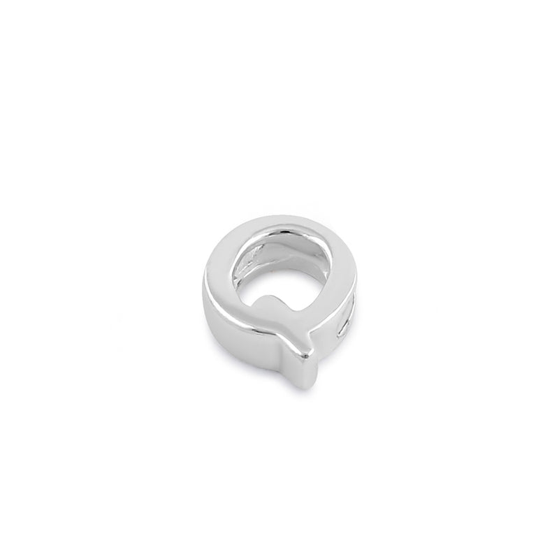 Sterling Silver Capital "Q" Pendant
