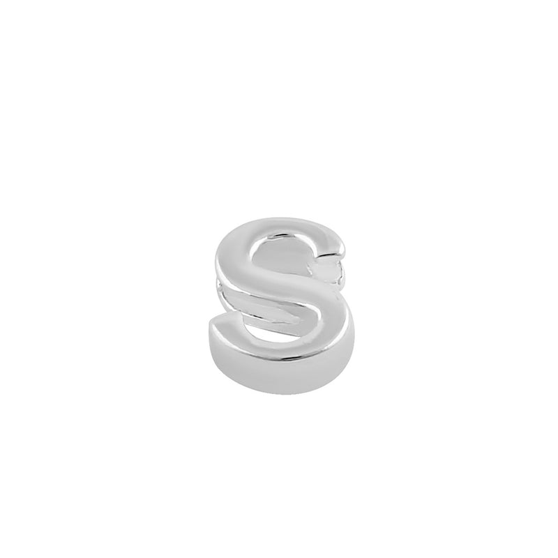 Sterling Silver Capital "S" Pendant