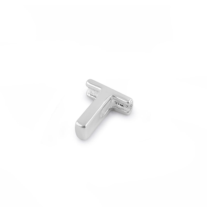 Sterling Silver Capital "T" Pendant