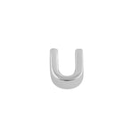 Sterling Silver Capital "U" Pendant