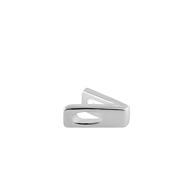 Sterling Silver Capital "V" Pendant