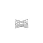 Sterling Silver Capital "X" Pendant