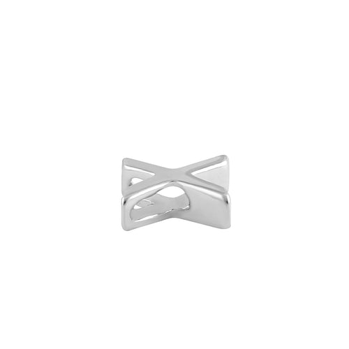 Sterling Silver Capital "X" Pendant