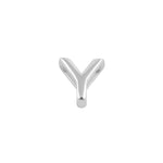 Sterling Silver Capital "Y" Pendant