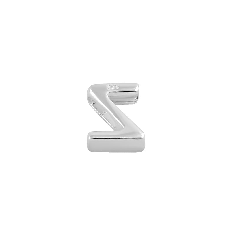 Sterling Silver Capital "Z" Pendant