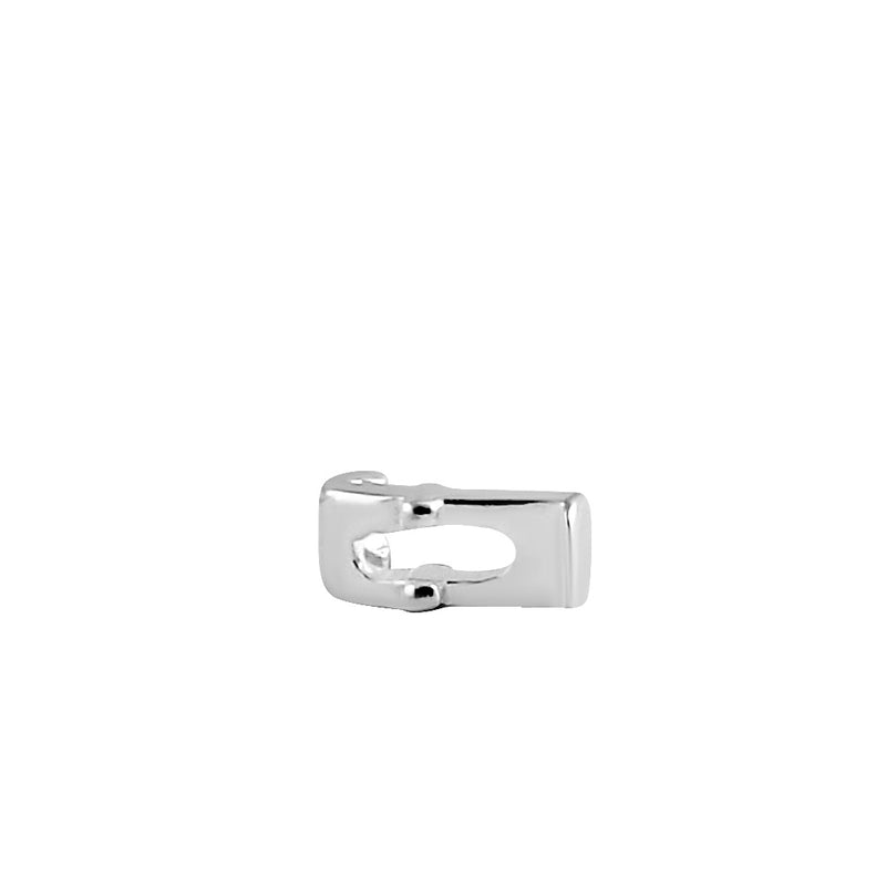 Sterling Silver Lowercase  "f" Pendant