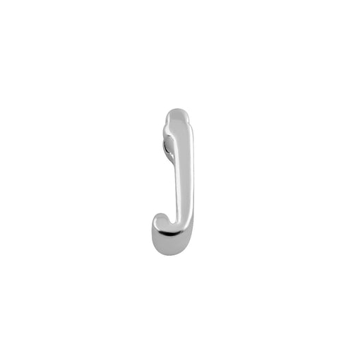 Sterling Silver Lowercase  "j" Pendant