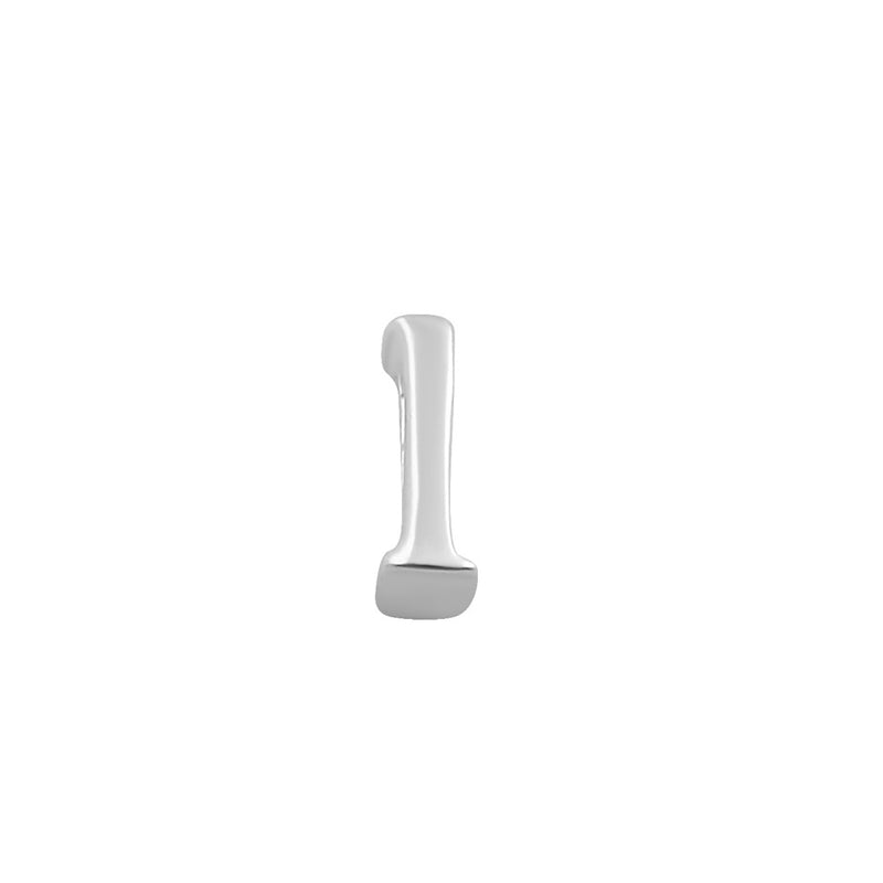 Sterling Silver Lowercase  "l" Pendant