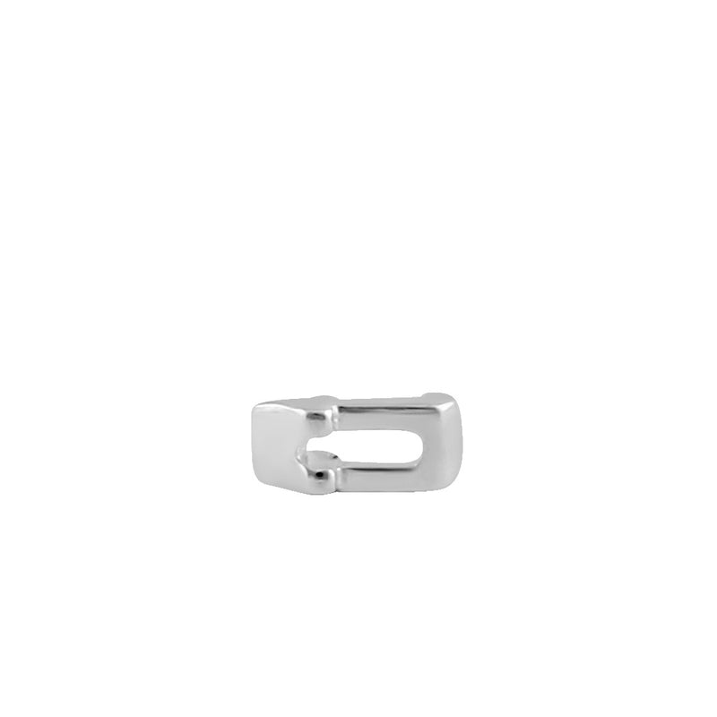 Sterling Silver Lowercase  "t" Pendant