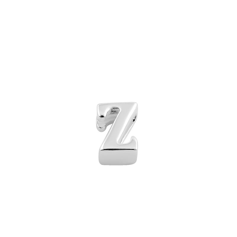 Sterling Silver Lowercase  "z" Pendant