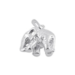 Sterling Silver Elephant Pendant