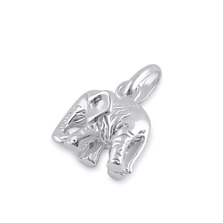 Sterling Silver Elephant Pendant