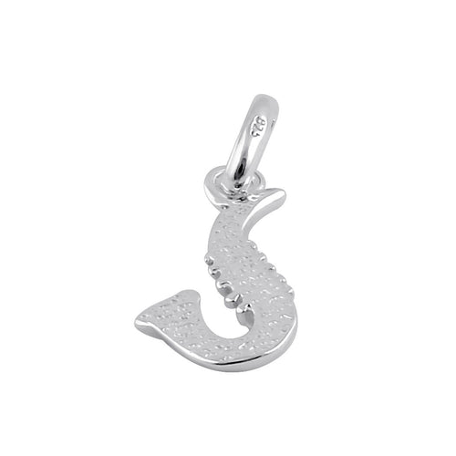 Sterling Silver Saxophone Pendant