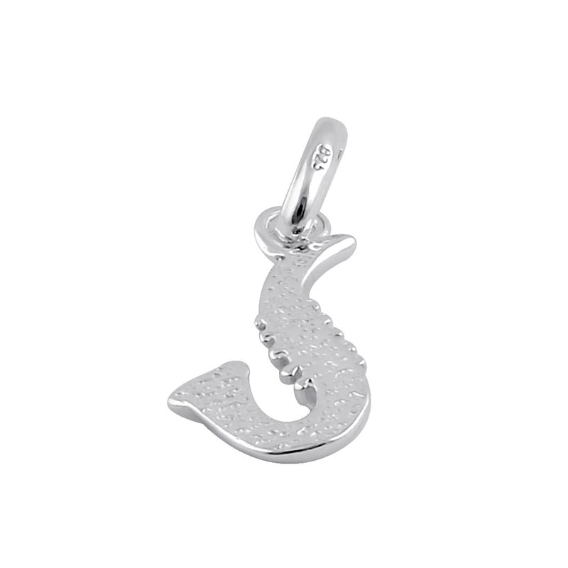 Sterling Silver Saxophone Pendant